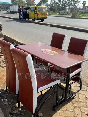 Restaurant And Bar Brown Chairs And Table