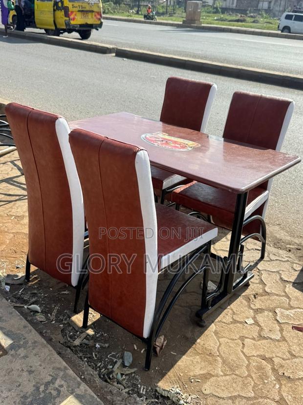 Restaurant Chairs And Table - main view