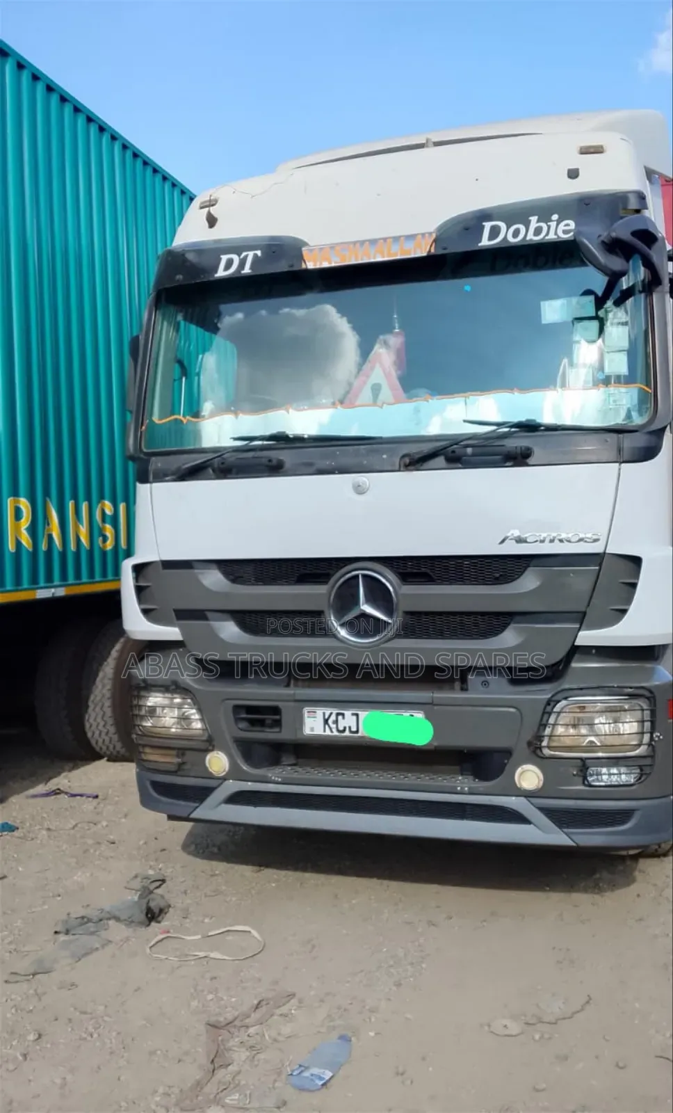 Mercedes-Benz Actros 2013 White