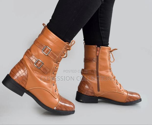 Leather Half Boots - thumbnail 3