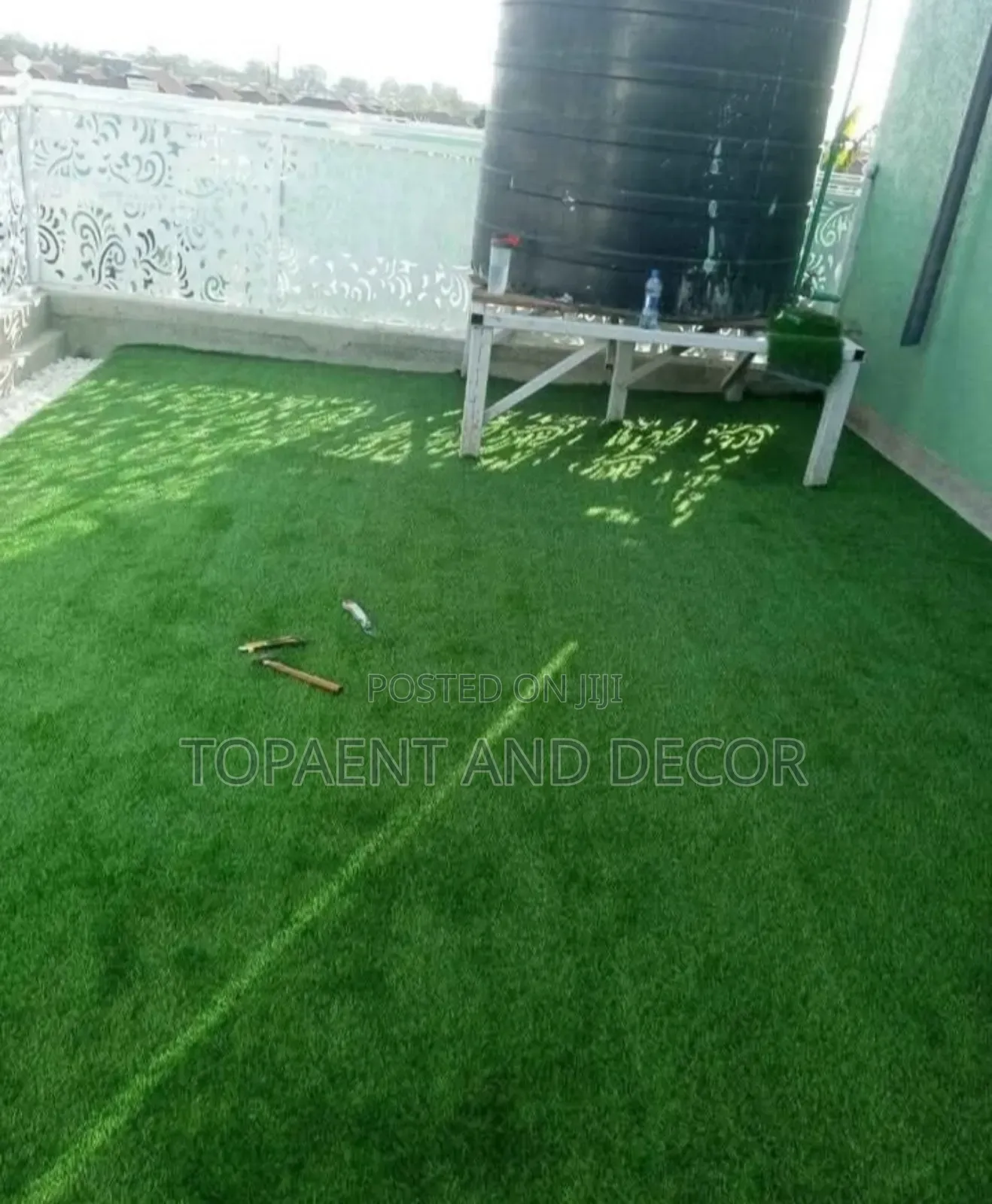 Antislip Artificial Turf for Playground Area