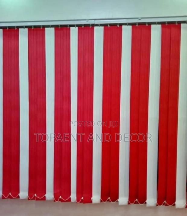 Premium Texture Vertical Office Blinds Fade Free - main view