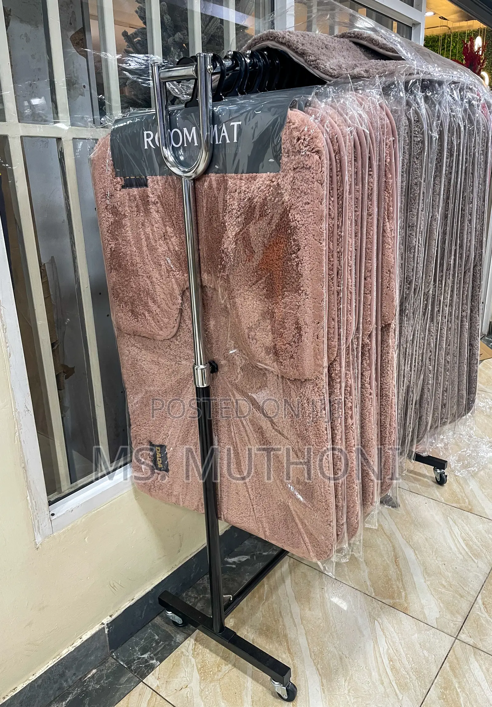 Premium Arched Clothing Rack With 360° Wheels for Easy Movement.