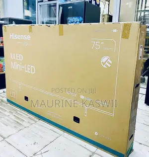 Hisense 75” Uled Mini-Led Smart 75u7nken-2025