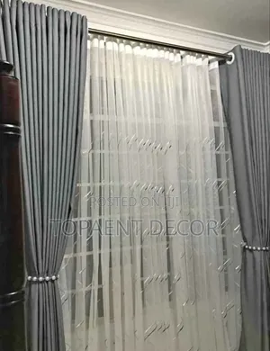 Light Grey Window Luxury With Drapes