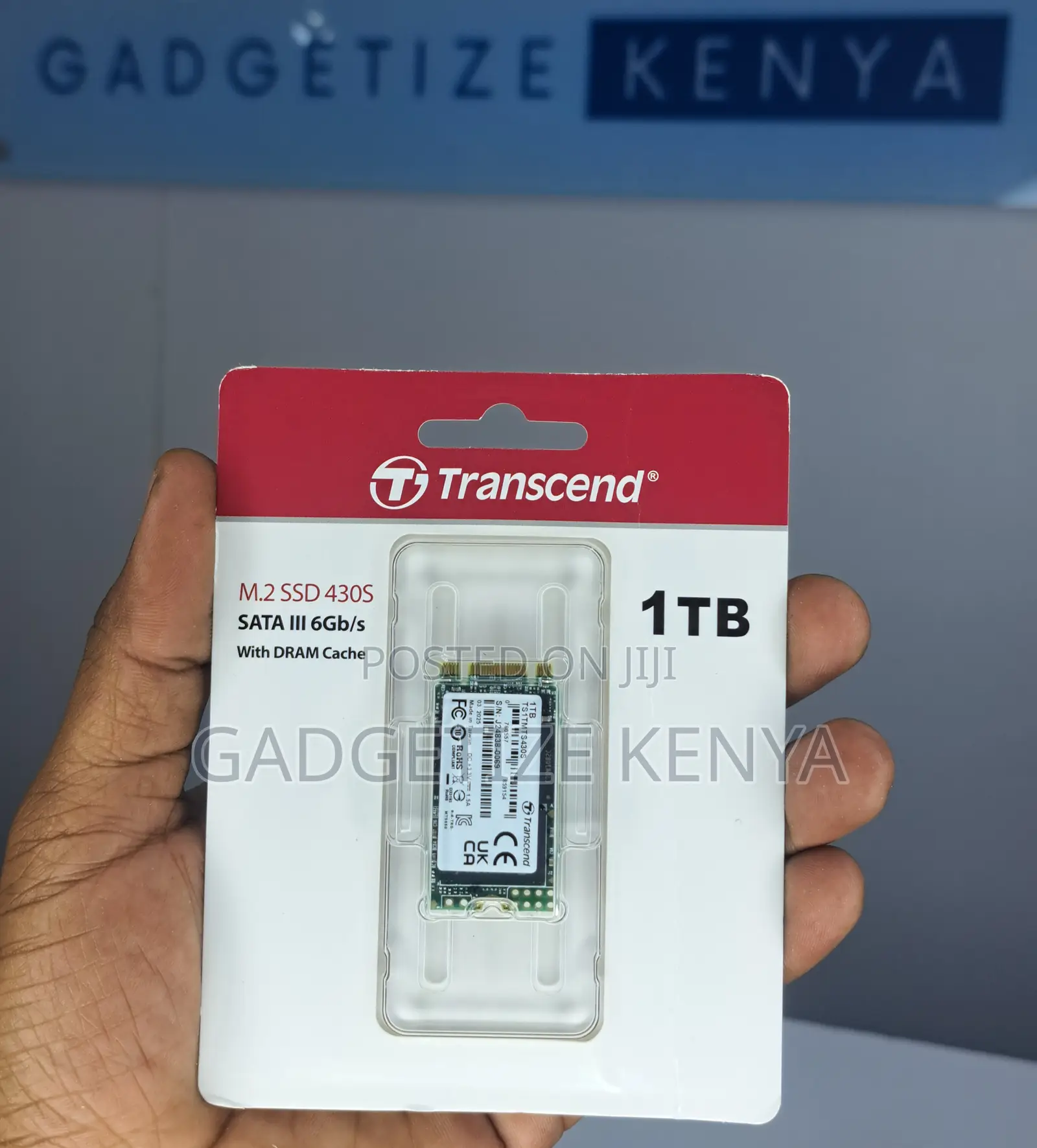 1tb Transcend M.2 2242 Sata SSD Drive