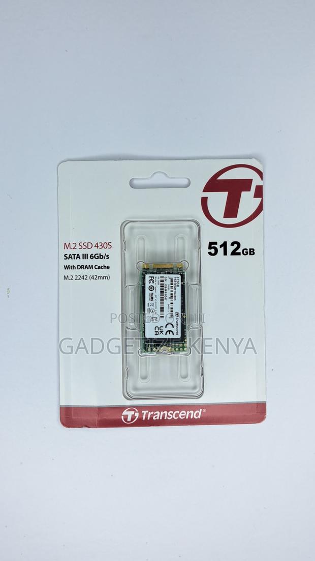 512gb Transcend M.2 2242 Sata SSD Drive - thumbnail 2
