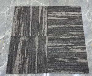 Durable Tile Carpets With Rubber Backing for Gym Floor Insulation