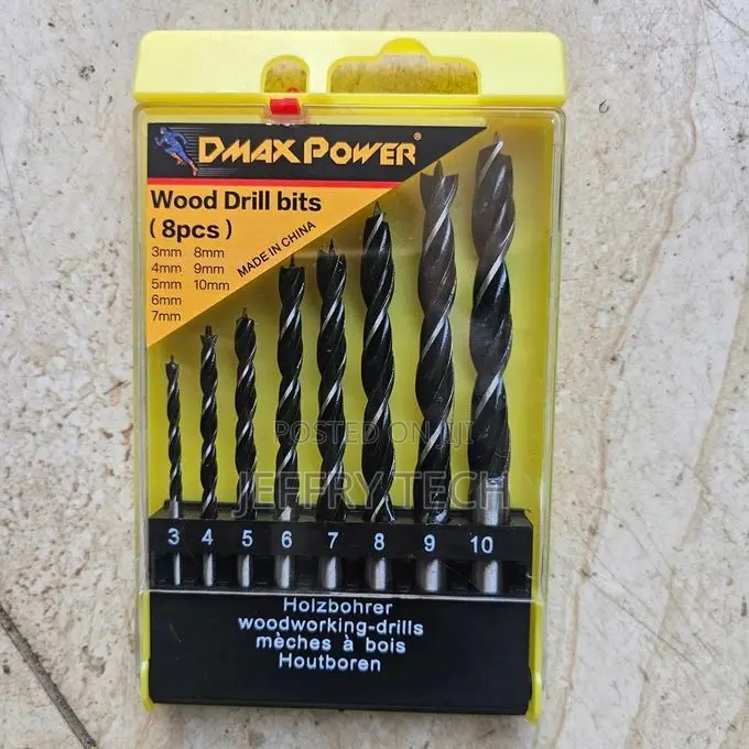 Wood Drill Bits 8pcs
