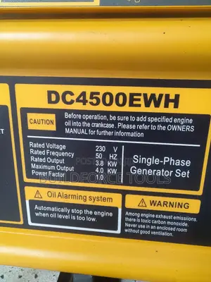 Daichi 4.0kw Power Generator