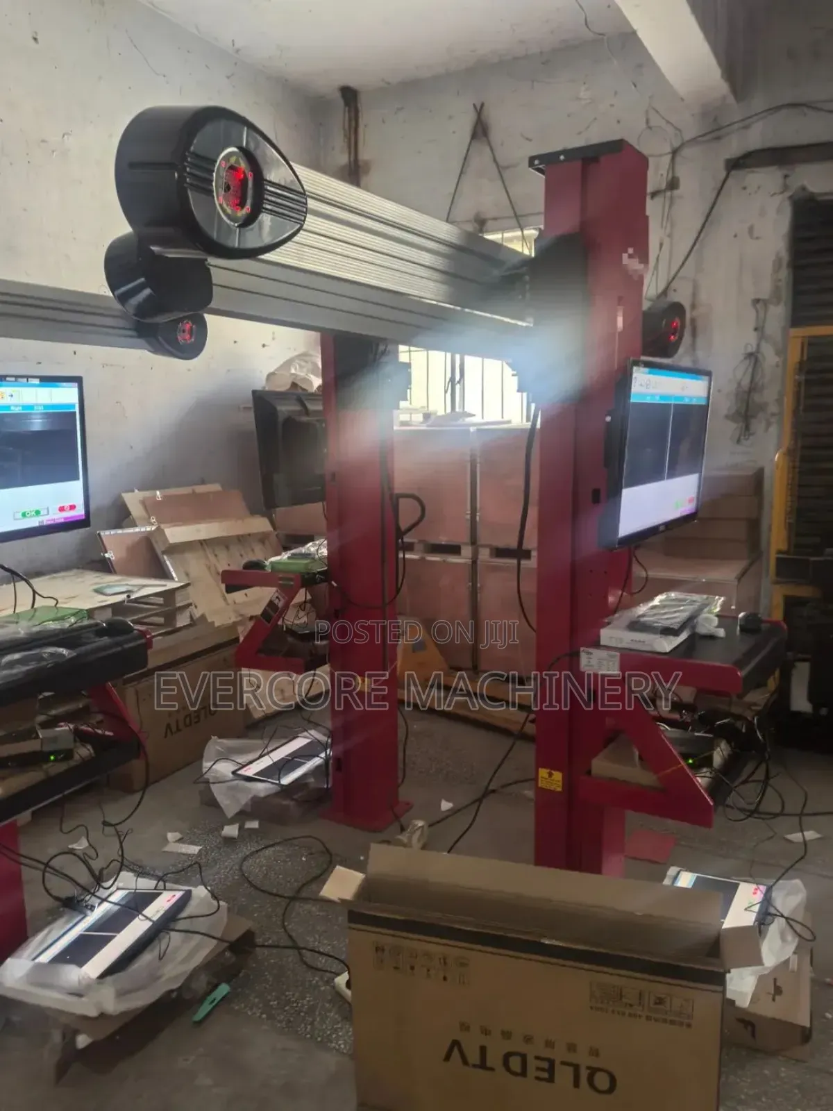 Computerized New Model Wheel Alignment Machine With 3 Year Warranty.