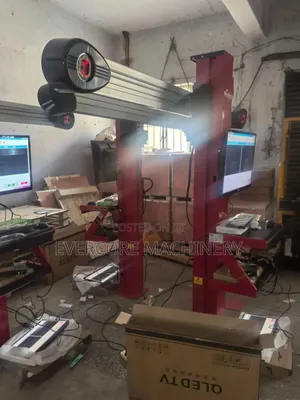 Computerized New Model Wheel Alignment Machine With 3 Year Warranty.