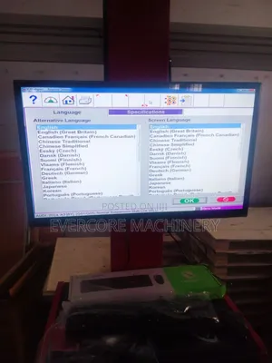Computerized New Model Wheel Alignment Machine With 3 Year Warranty.