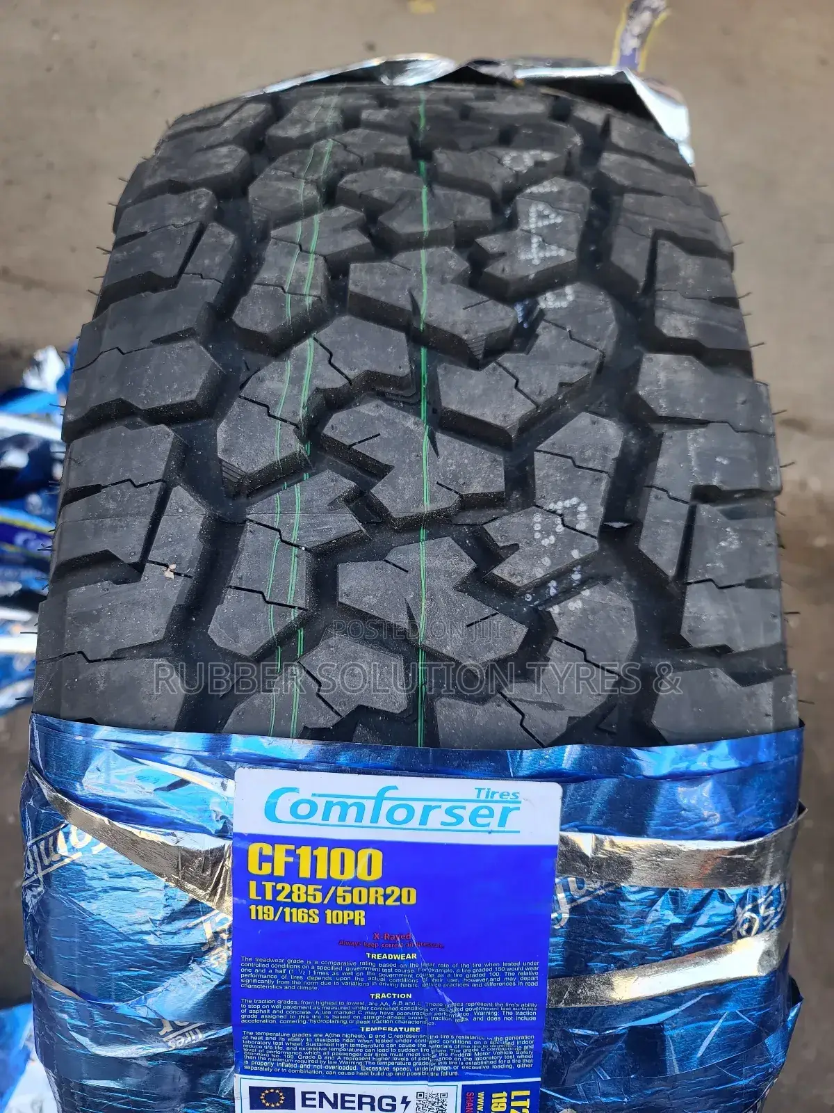285/50r20 Comforser Tires A/T10pr