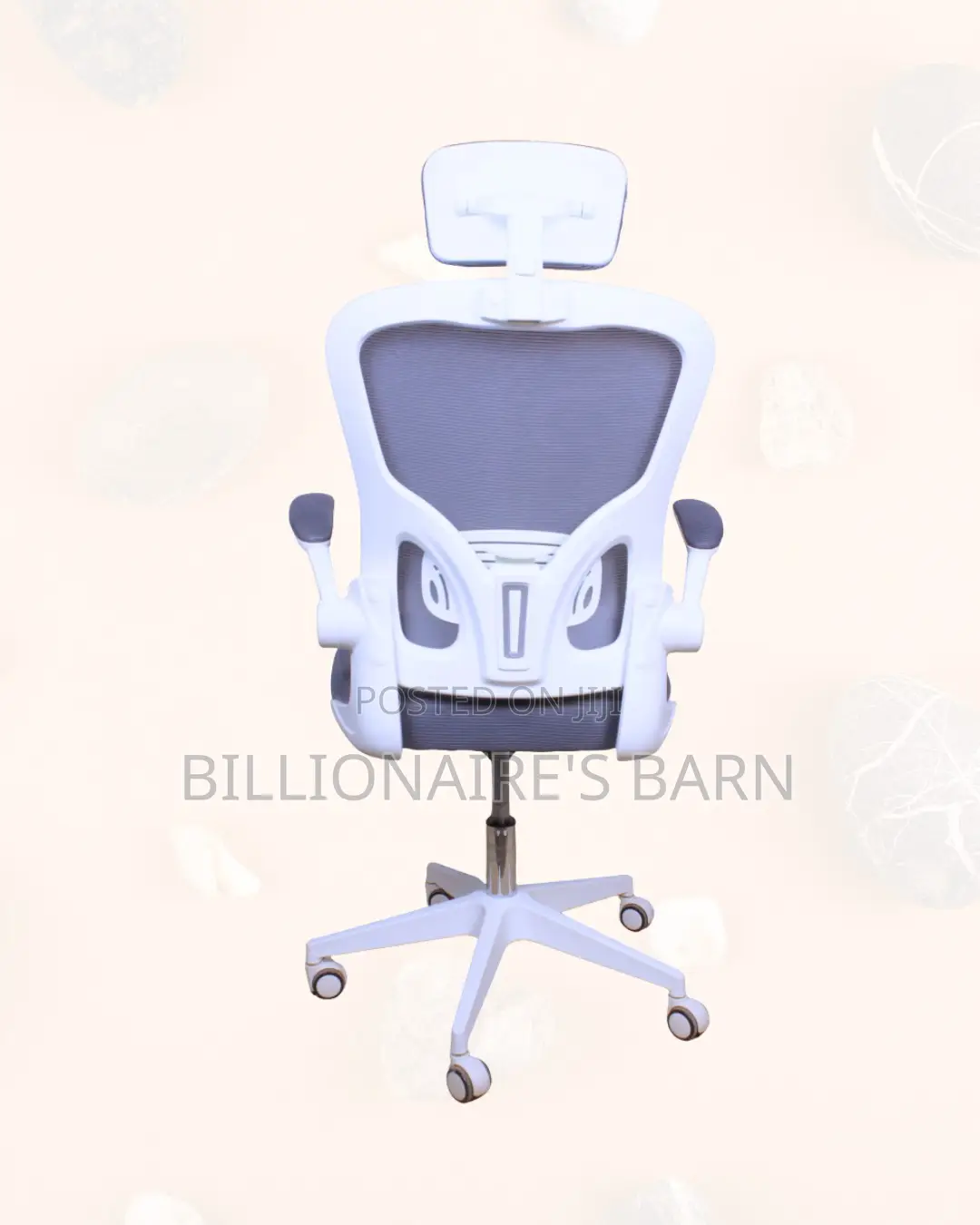 Ergonomic (Heavy-Duty) — White Moving | Nairobi Delivery Guaranteed