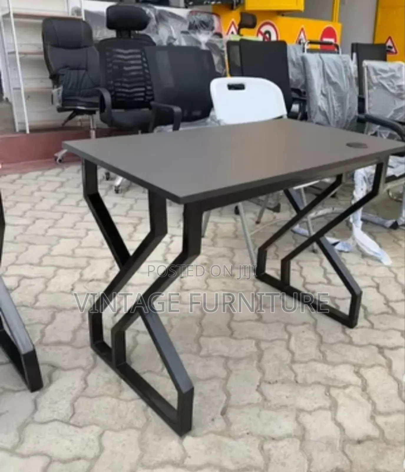 Double Frame Office Desk Zephyr