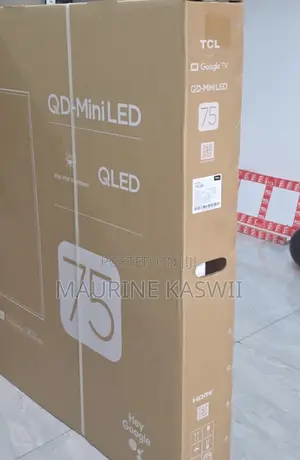 TCL 75” C6k Qd- Miniled Google