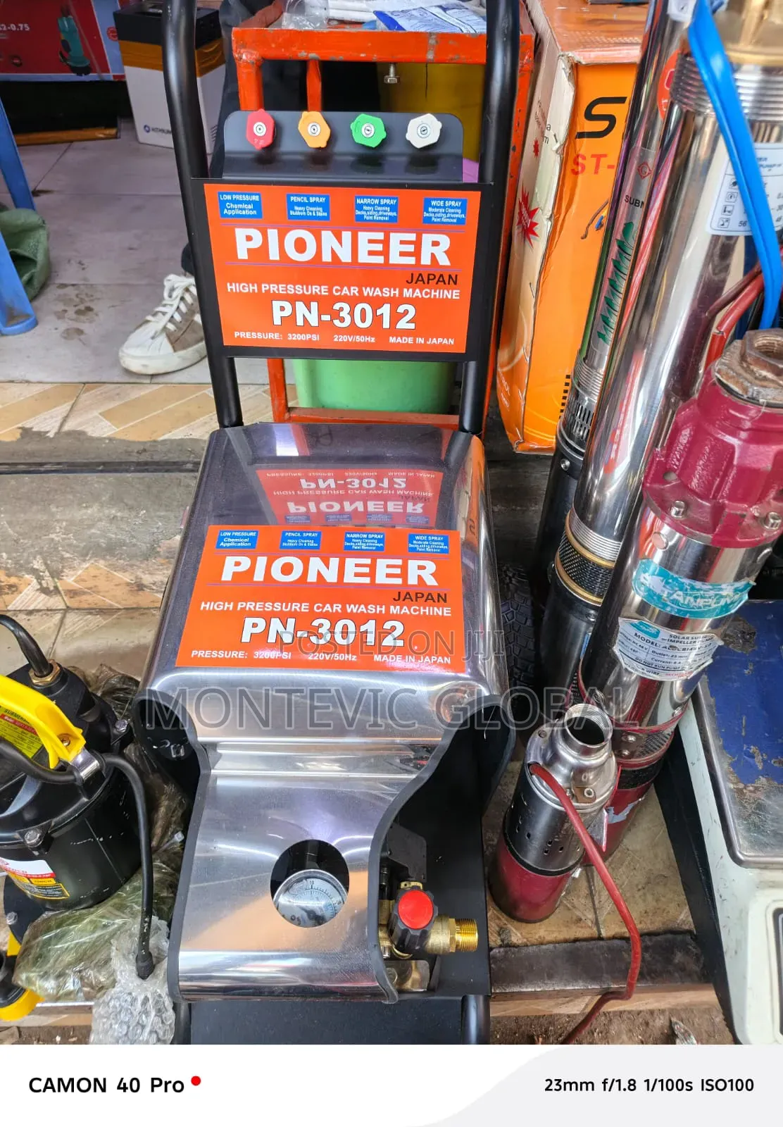 3200 Pioneer High Pressure Washer Machine