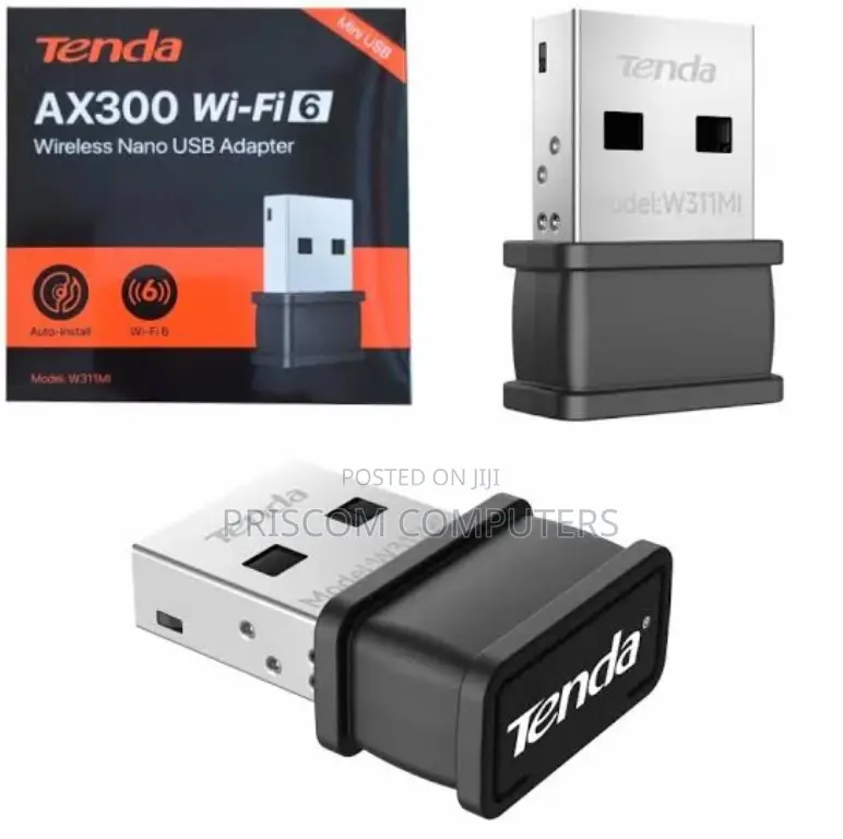 Tenda W311mi Wifi 6 Ax300 Wireless Adapter, Tenda Wifi Adapter Dongle