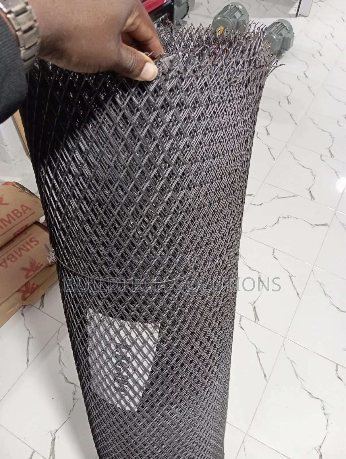 4ft × 8ft Expendable Metal Mesh
