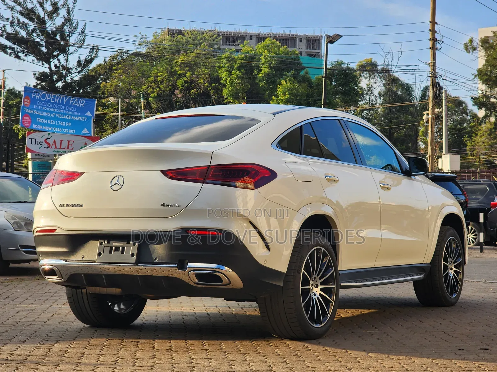 Mercedes-Benz GLE-Class GLE 400d 4MATIC 2020 White