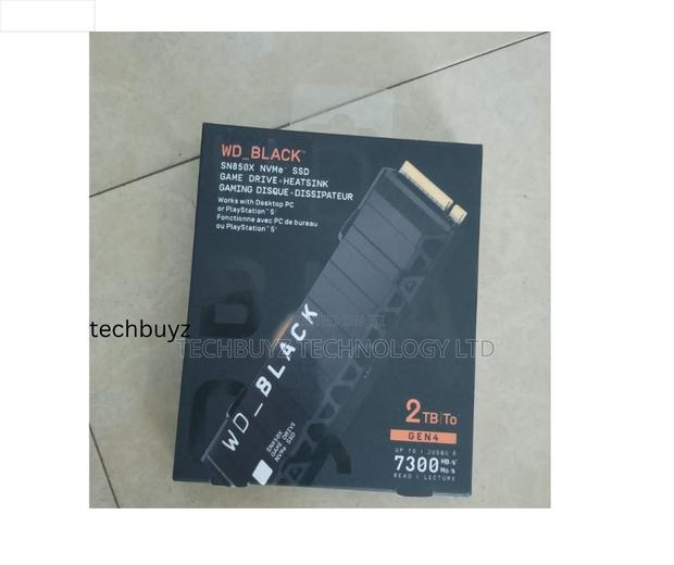 Wd Black Sn850x Nvme Ssd Game Drive Heatsink Gaming Disque 2 Tb