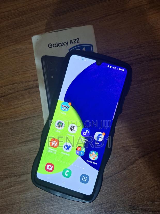 Samsung Galaxy A22 64 GB Black - main view