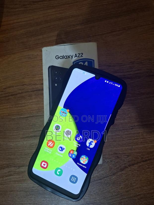 Samsung Galaxy A22 64 GB Black - thumbnail 3