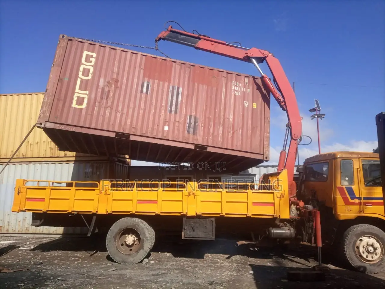 20ft Empty and Dry Containers