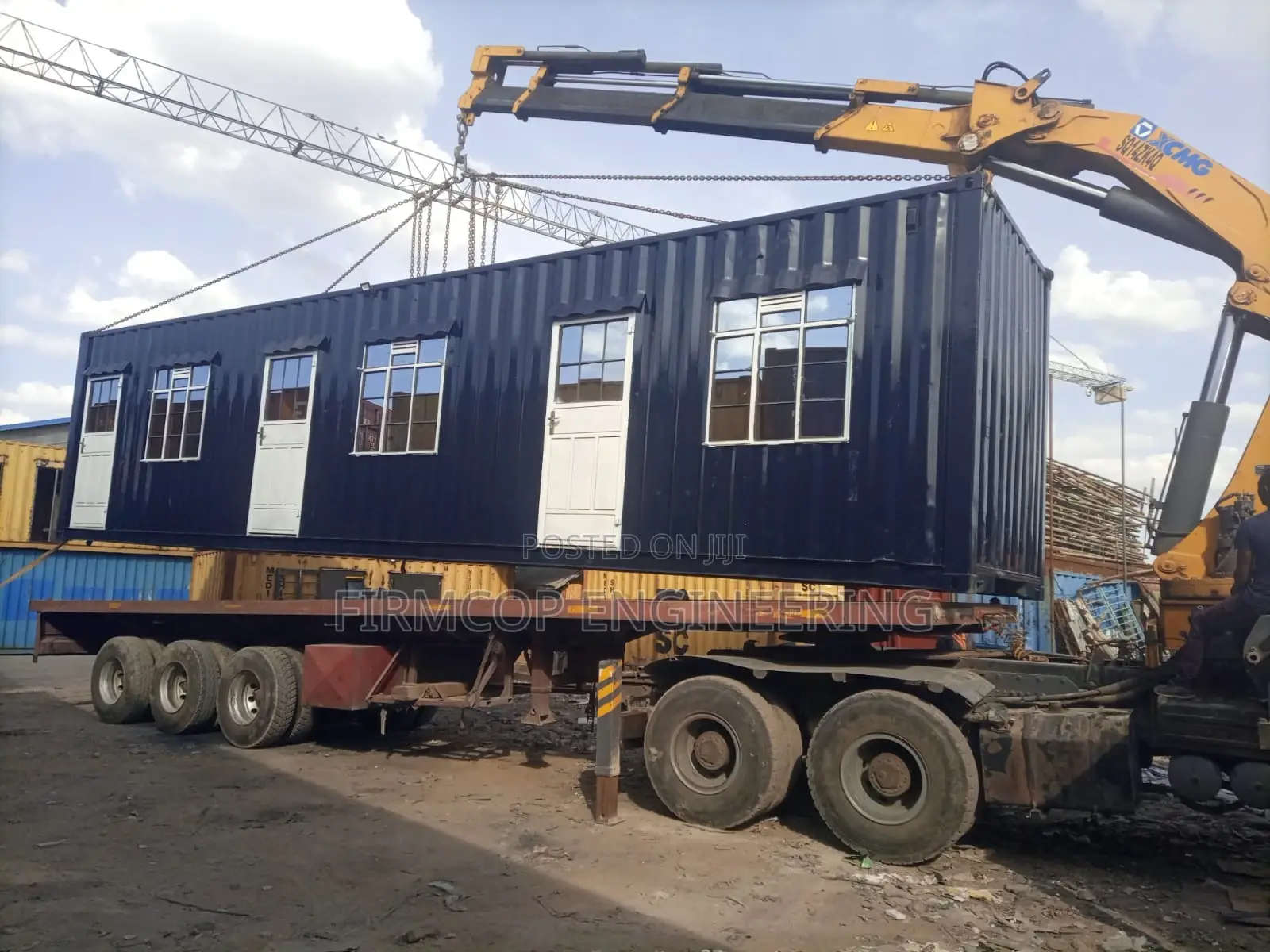 40ft Container Into 3offices