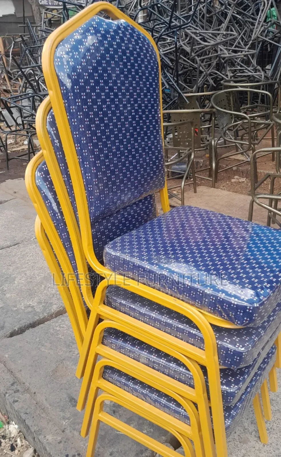 Blue Conference Chairs