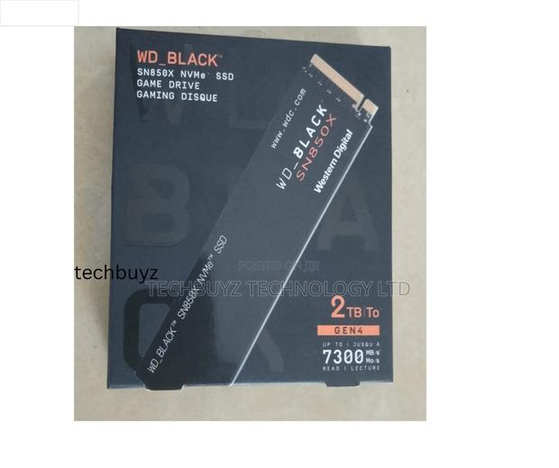 Wd_black Sn850x Nvme Ssd Game Drive Gaming Disque 2tb