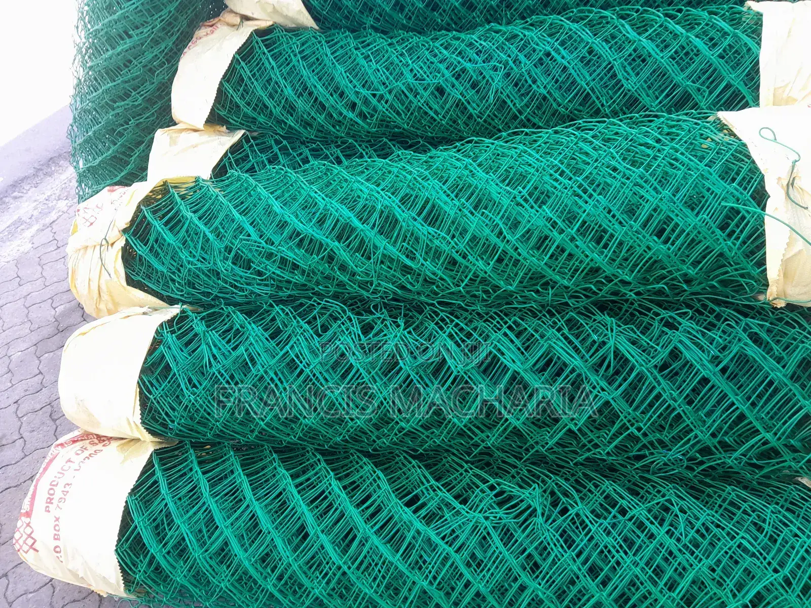 Green Coated PVC Chainling