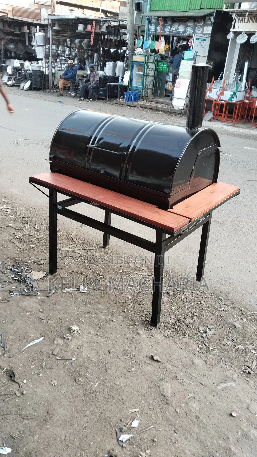 Commercial Sizes Smokers Nyama Choma Grill Jikos