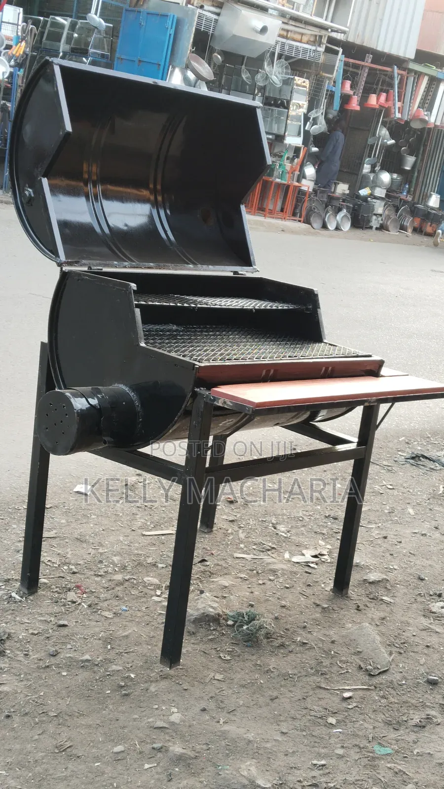 Commercial Sizes Smokers Nyama Choma Grill Jikos