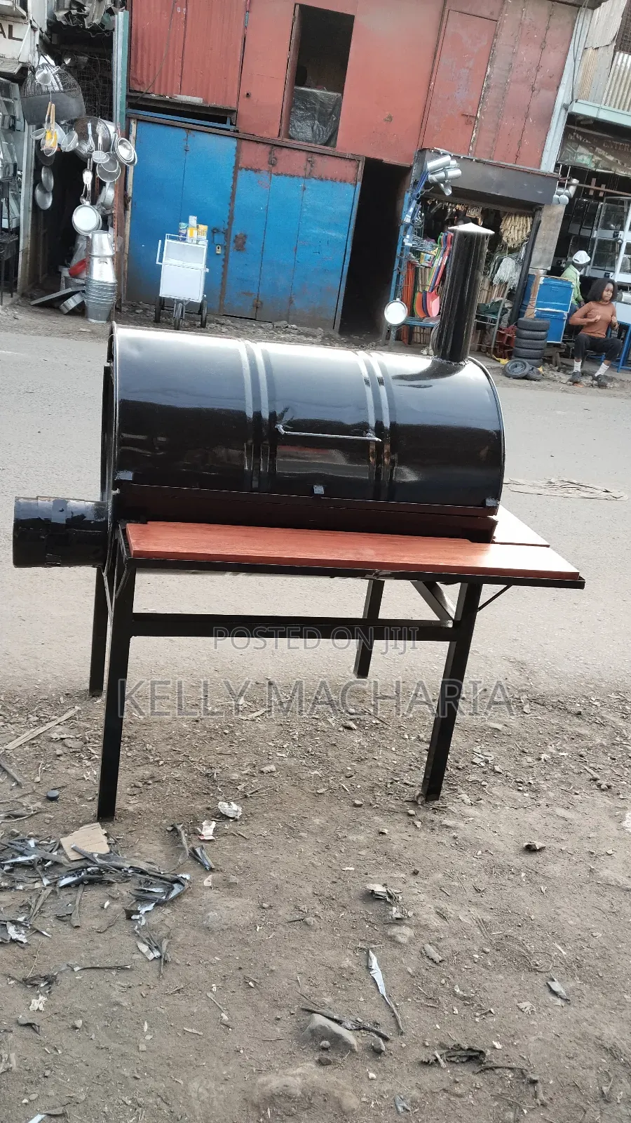 Commercial Sizes Smokers Nyama Choma Grill Jikos
