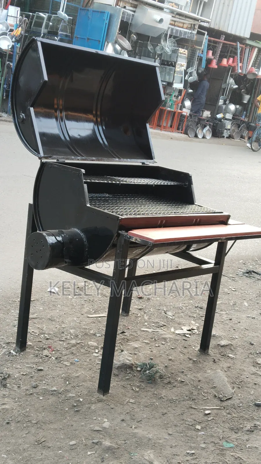 Commercial Sizes Smokers Nyama Choma Grill Jikos