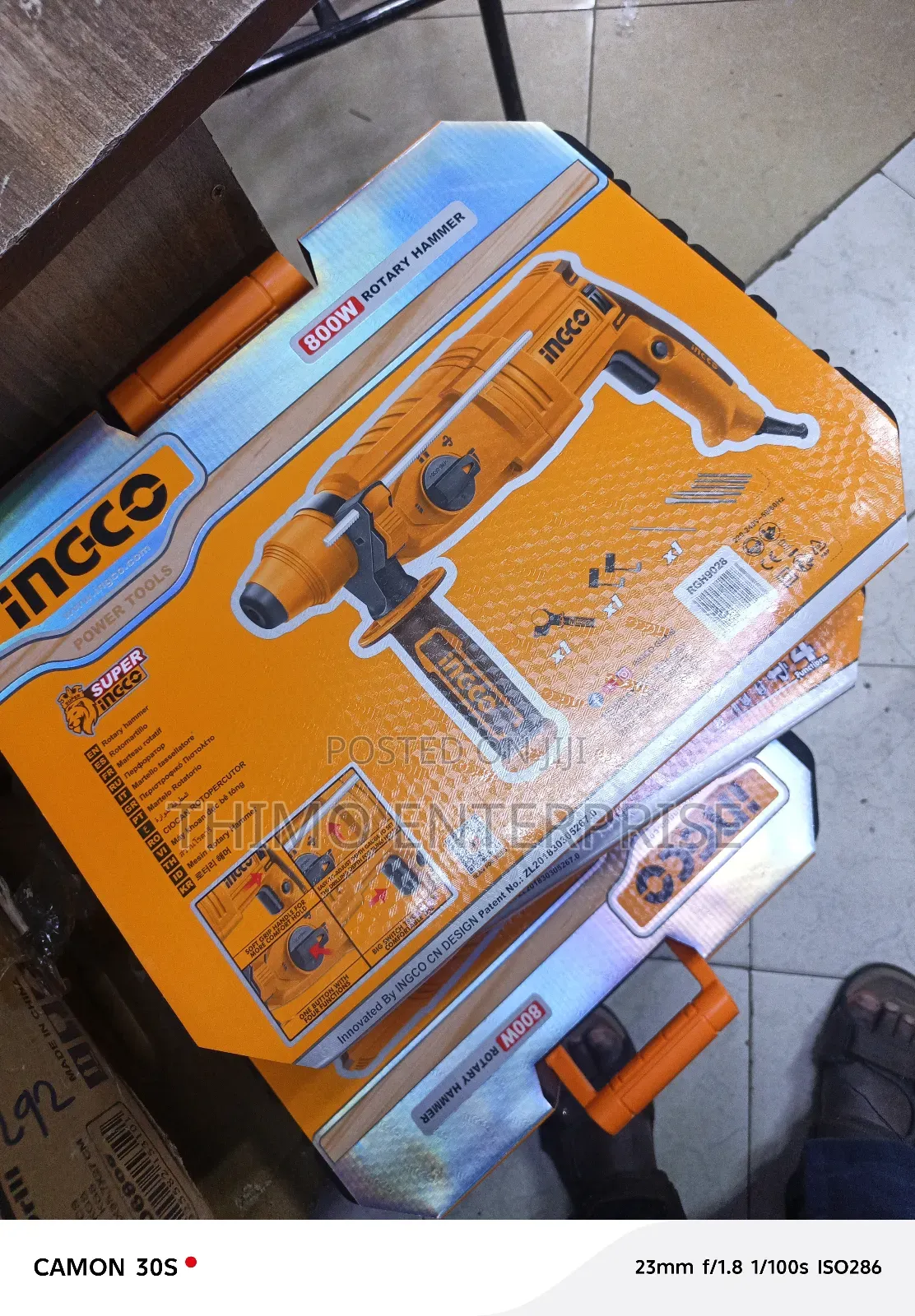Ingco Rotary Hammer 800w