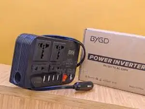 Intelligent Universal Socket Car Power Inverter – Dc 12v to Ac 220v