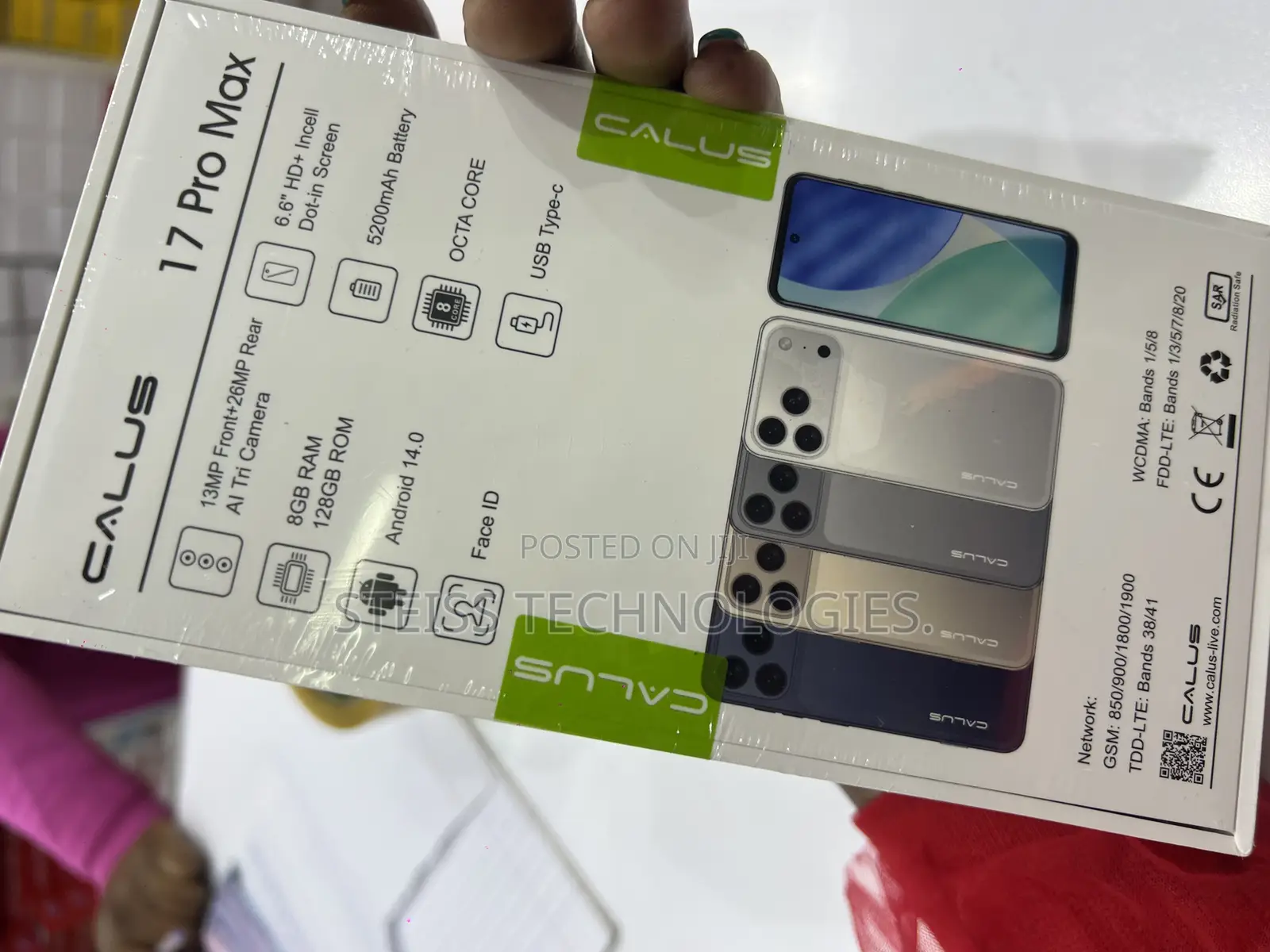 New Calus Spark 10 Pro 16 GB Silver
