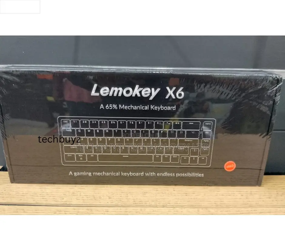 Keychron X6 Lemokey X6 Wired Mechanical Keyboard, Qmk Programmable