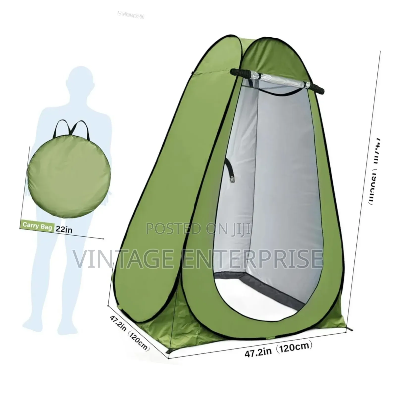 Privacy Shower Tent - Portable Outdoor Camping Bathroom Toilet
