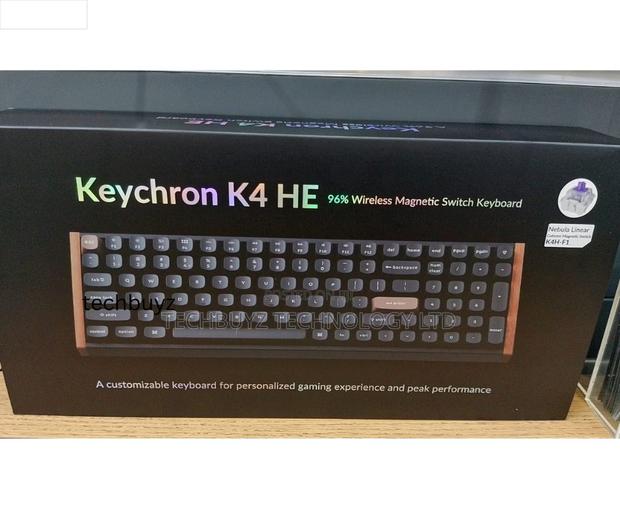 Keychron K4 He Qmk Wireless Gaming Custom Mechanical Keyboard,
