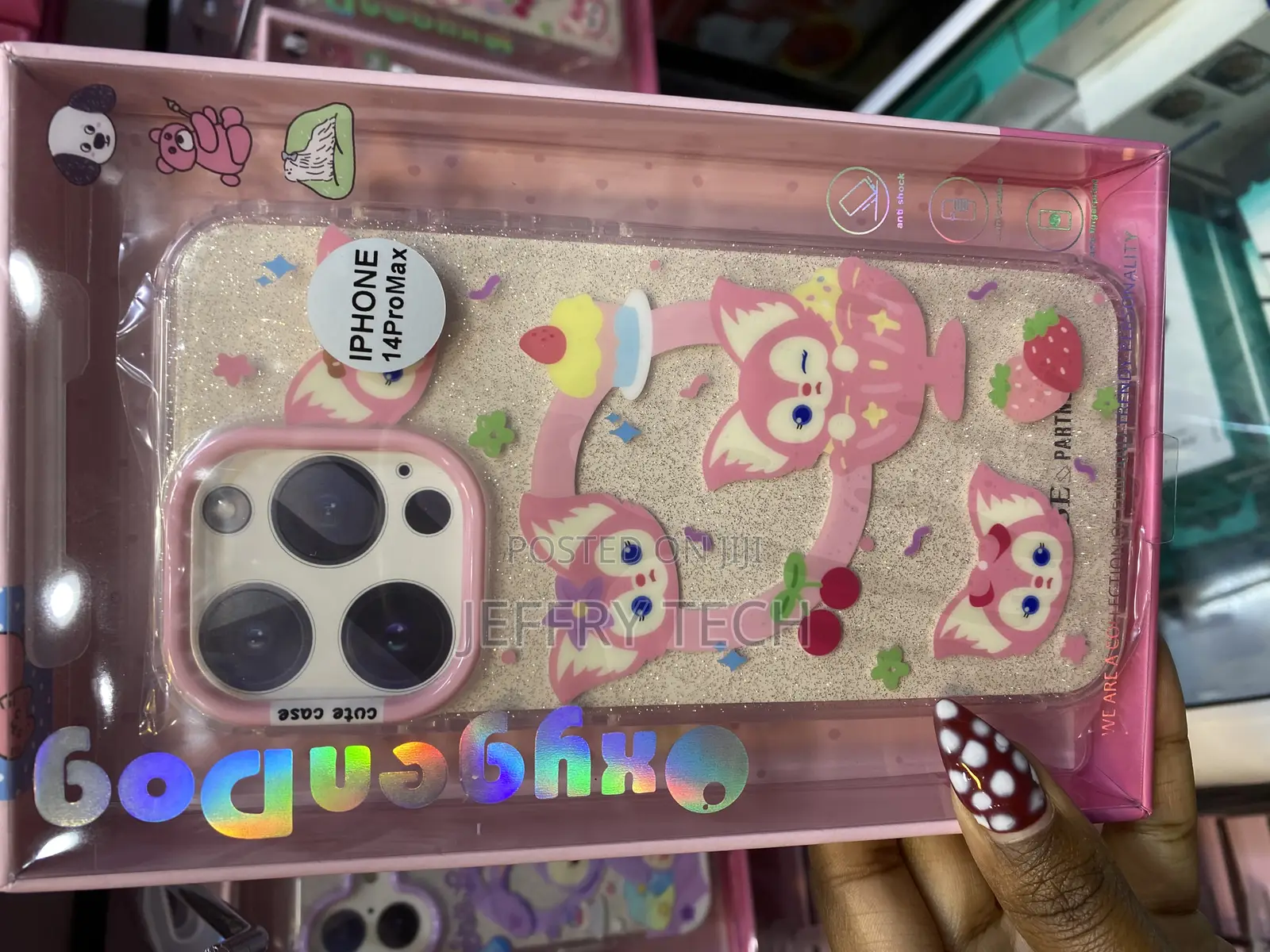 Thumper Disney Pink Miss Bunny Shock iPhone 14 Pro Max Magsafe Case