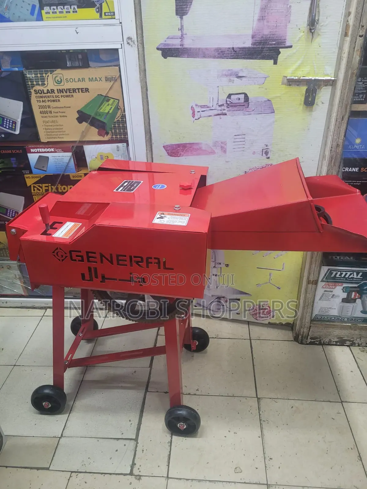 Chaff Cutter With Wheels/ Electric Chopper