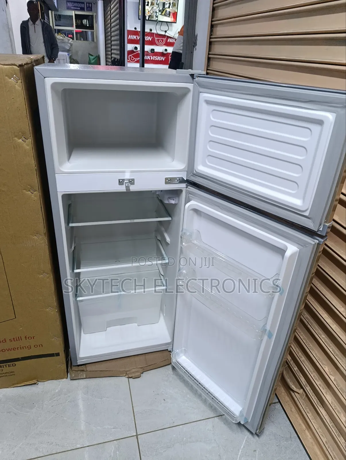 Volsmart Fridge Vl-Bcd118 Double Door 118 Litres