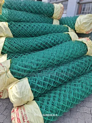 Green PVC Coated Chainlink 6ft * 18mtrs