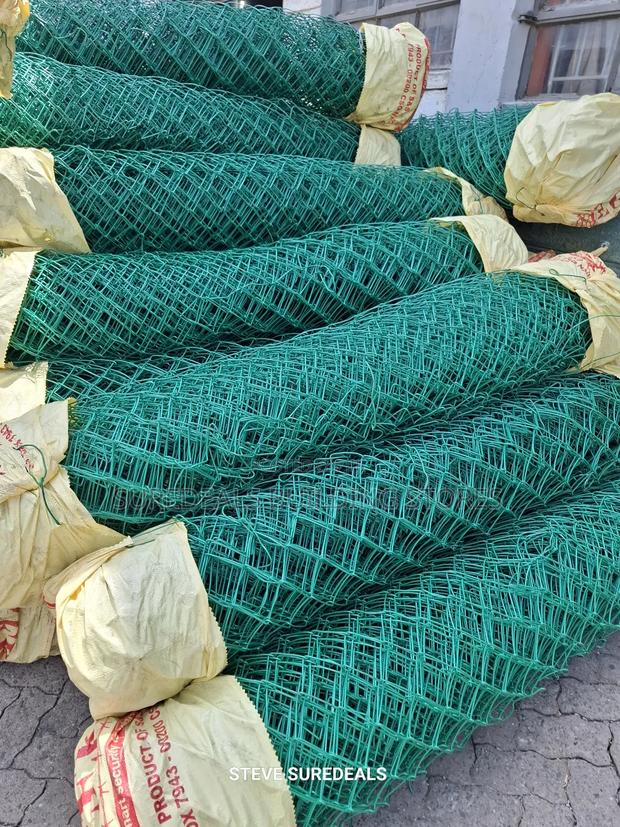 Green PVC Coated Chainlink 6ft * 18mtrs