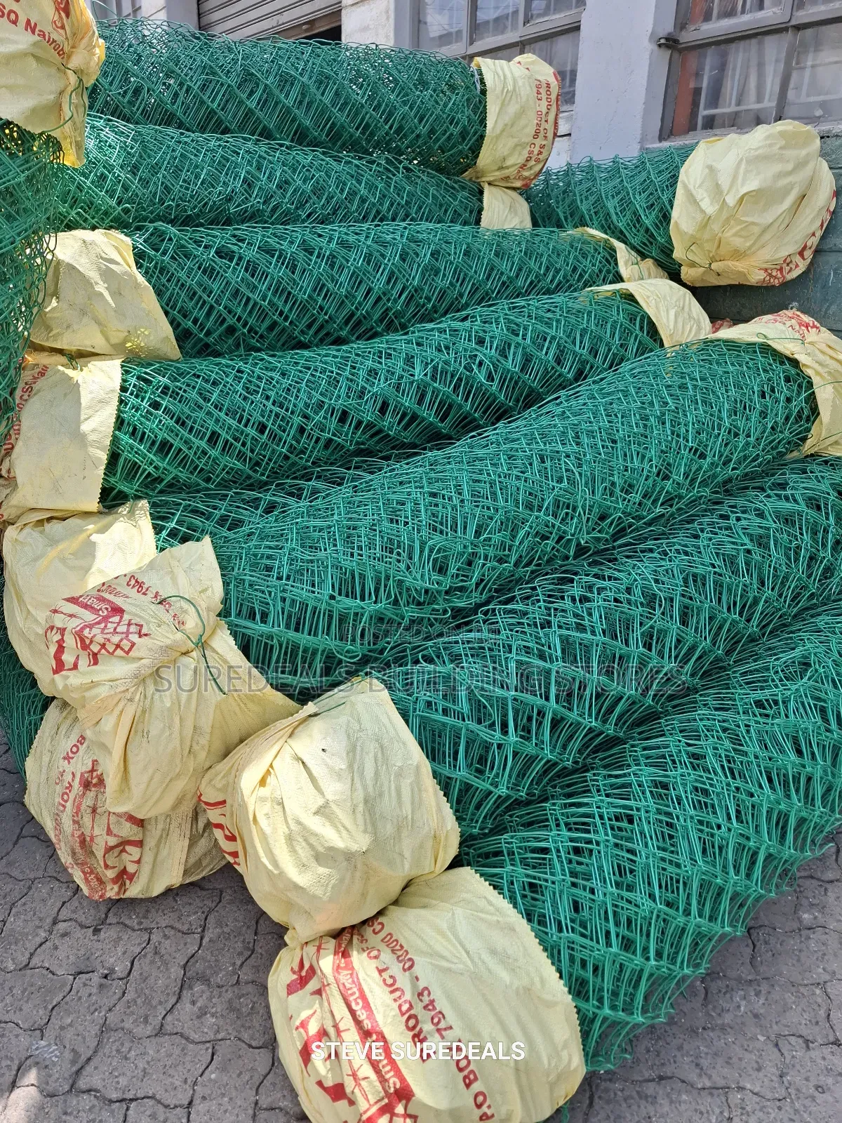 Heavy-Gauge PVC Chainlink Fencing Wire 5ft * 18mtrs