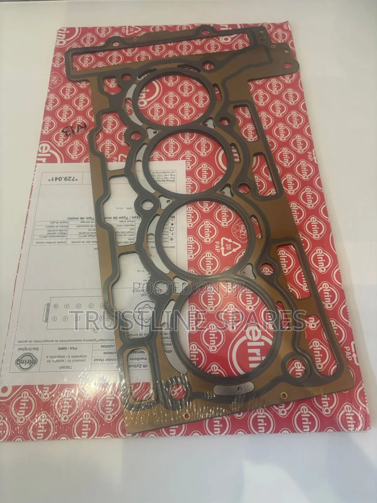 Gasket Cylinder Head BMW N13